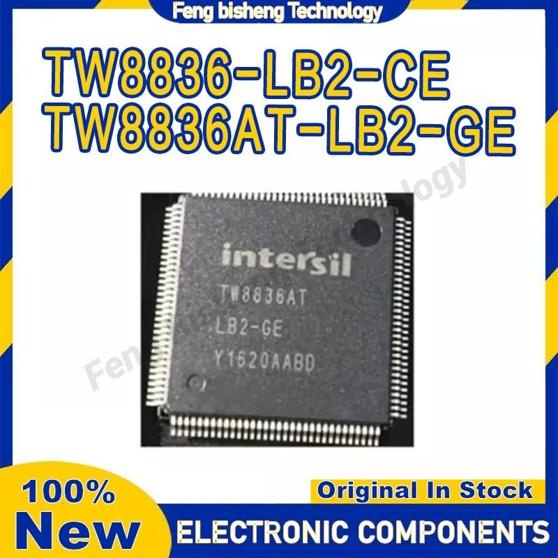 ชิป IC LQFP128 TW8836-LB2-CE TW8836AT-LB2-GE 100% ของแท้ใหม่