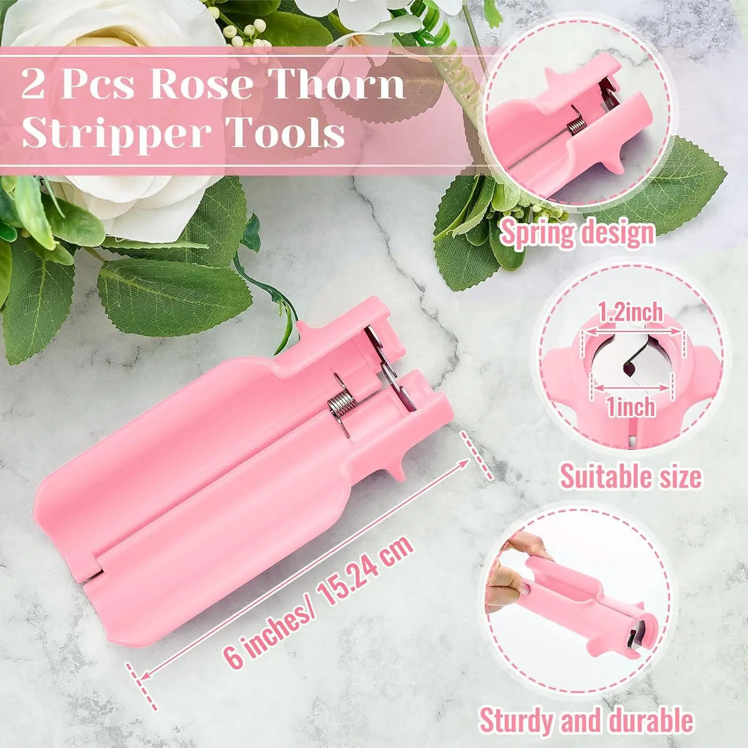Rose Thorn Removal Tool Rose Thorn Remover Leaf Peeler Flower Remover Home Flower Shop Gardening Thorn Removal Leaf Removal Tool