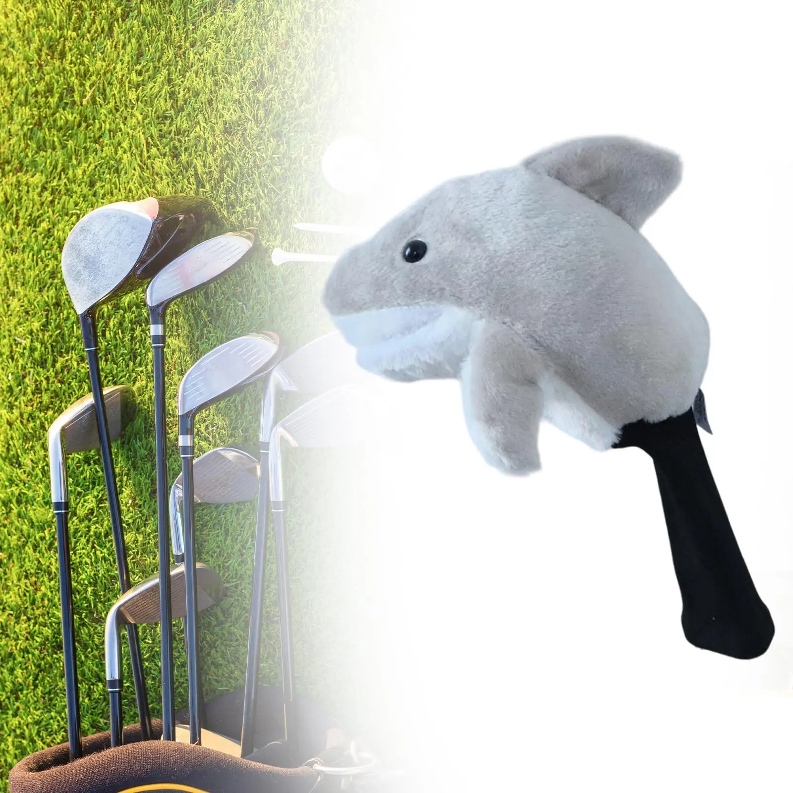 

Golf Wood Head Cover Protection Shape Equipment Wrap Sleeve Universal Cartoon