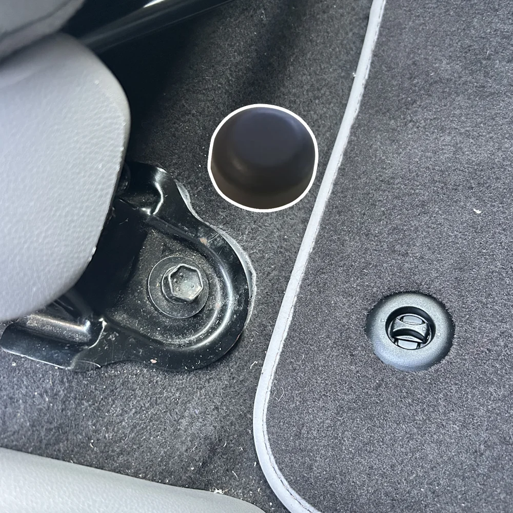 2 Stück Auto-Vordersitz-Befestigungsschrauben-Steckerkappen für Toyota Prius 30 2009-2015 Rostschutz – Detail 4