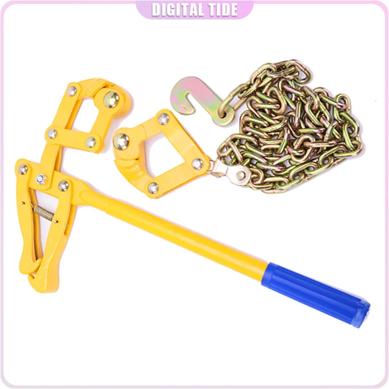 Wire Fence Repair Tool Guardrail Outdoor Galvanised Animal Electric Fence Wire Tensioning Chain Strainer for Farm Crimping Tool
