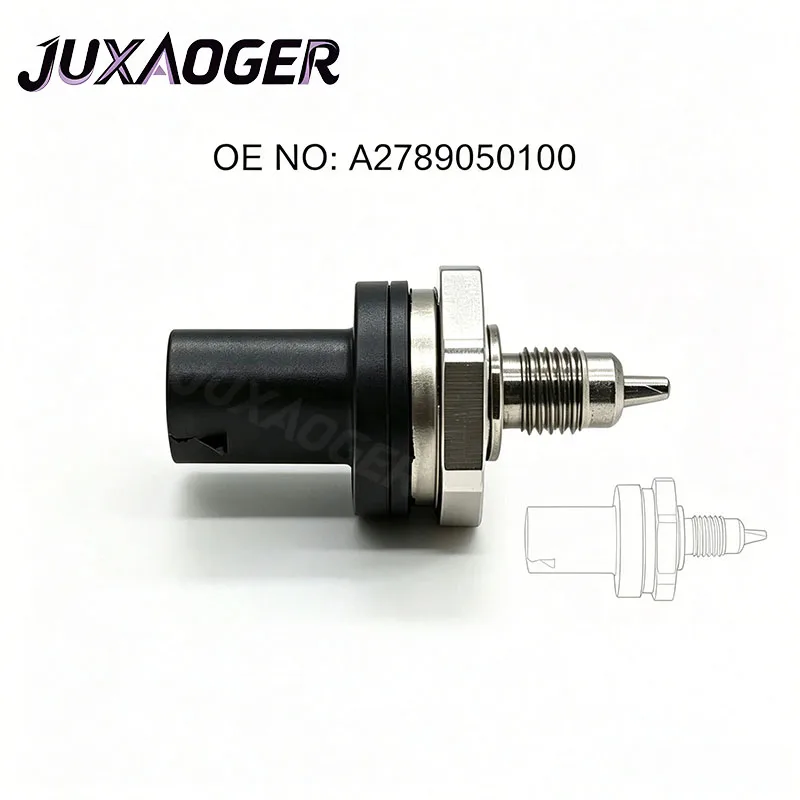 Fuel Pressure Temperature Sensor  A2789050100 For Benz E350 400 S550 500 3.5L S550 500 4.7T 14-17 C300 12-14 M276 V6 M278 M157