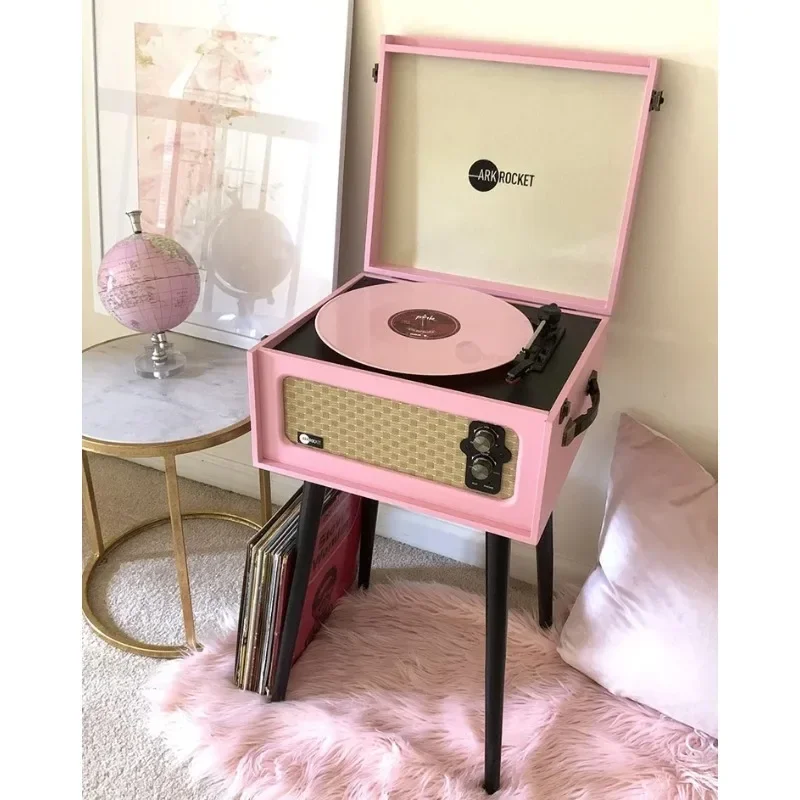 U.S. Arkrocket Bluetooth vinyl phonograph phonograph floor standing vintage home record player send records