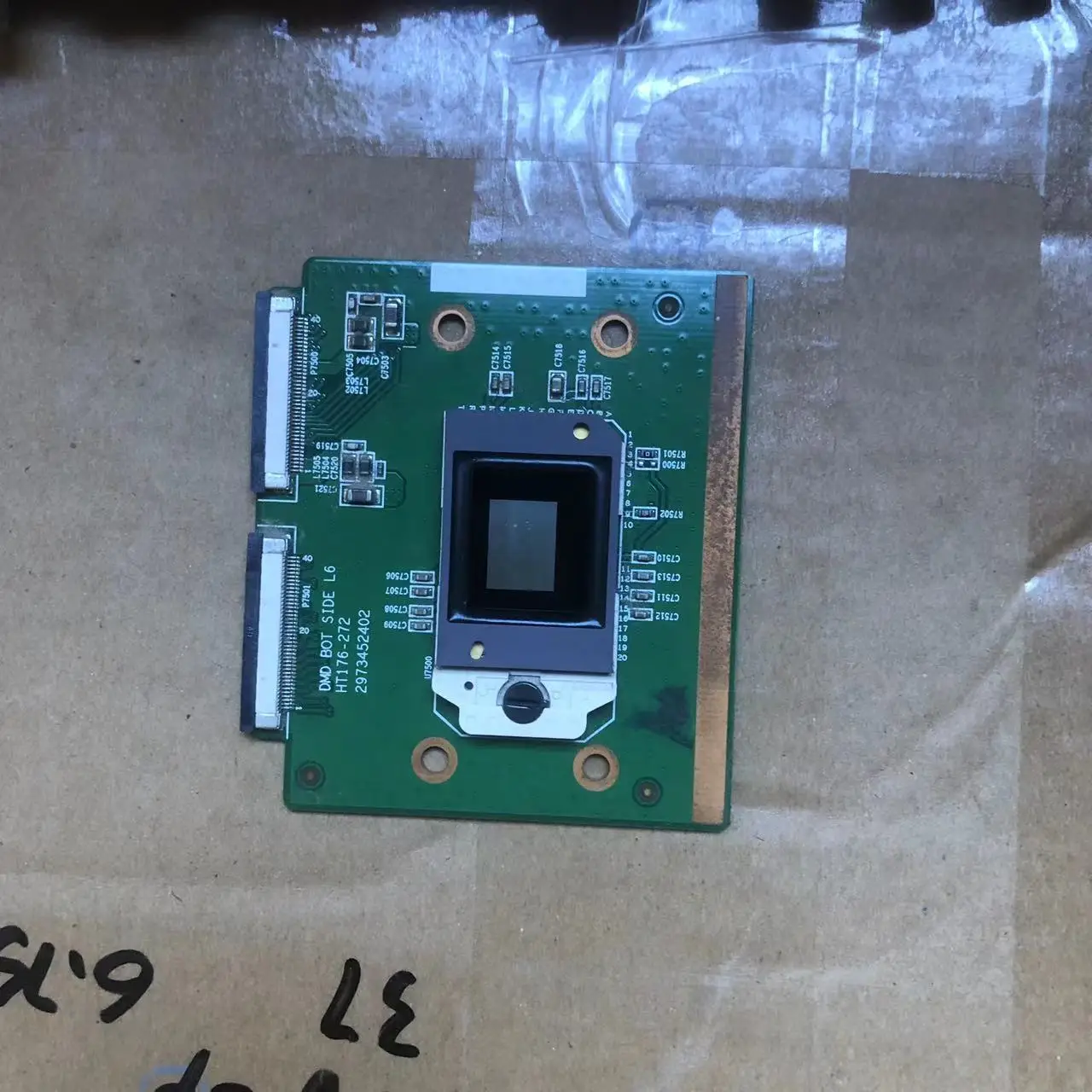 Replacement part For Vivitek D873ST Projector Power supply /mainboard / 1024-6038B DMD CHIP and housing / PF21DC1105 color wheel