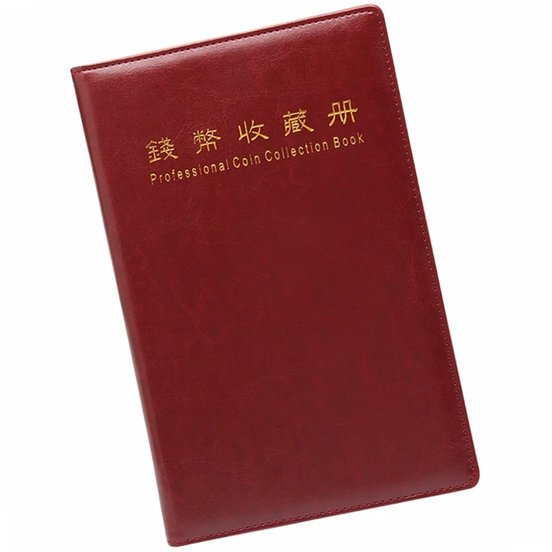 Album per collezionisti monete a 360 tasche per monete, distintivi, francobolli, penny