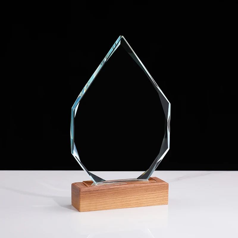 Crystal Trophy Free Customization Engraving Logo Text Sports Music Art Event Award Cup Honour Champion Prize Souvenir Gifts