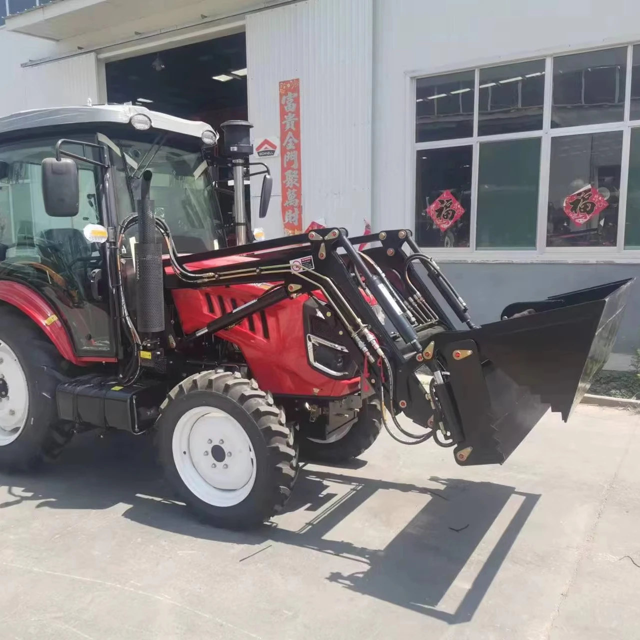 Front End Loader Tractor with 4in1 Bucket Loader Front End Loader with Standard Bucket