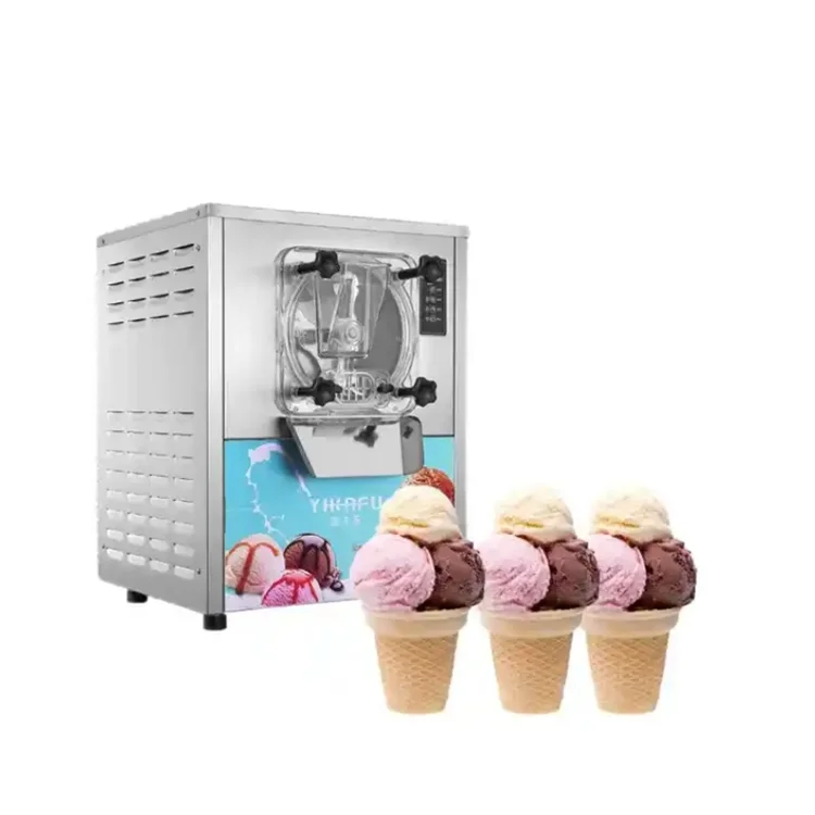 

Ice Cream Machine 20L/H Economic tabletop Stainless Steel Commercial Automatic Soft Serve Ice Cream Maker Machine