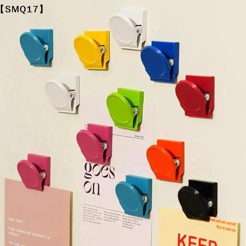1 Piece Magnetic Office Fridge Clips Multi Color Multifunctional File Organizers For Home Kitchen Office Use【SMQ】