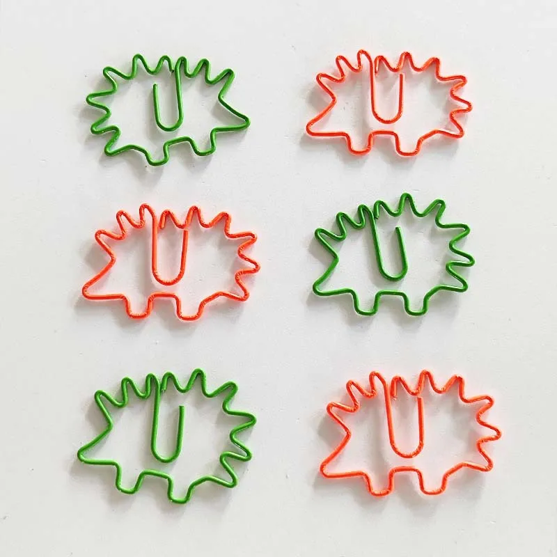 Hedgehog Paper Clip Metal Animal Paper Clips Custom Styling Paperpin Cartoon Hedgehog Paperclips Styling Pins