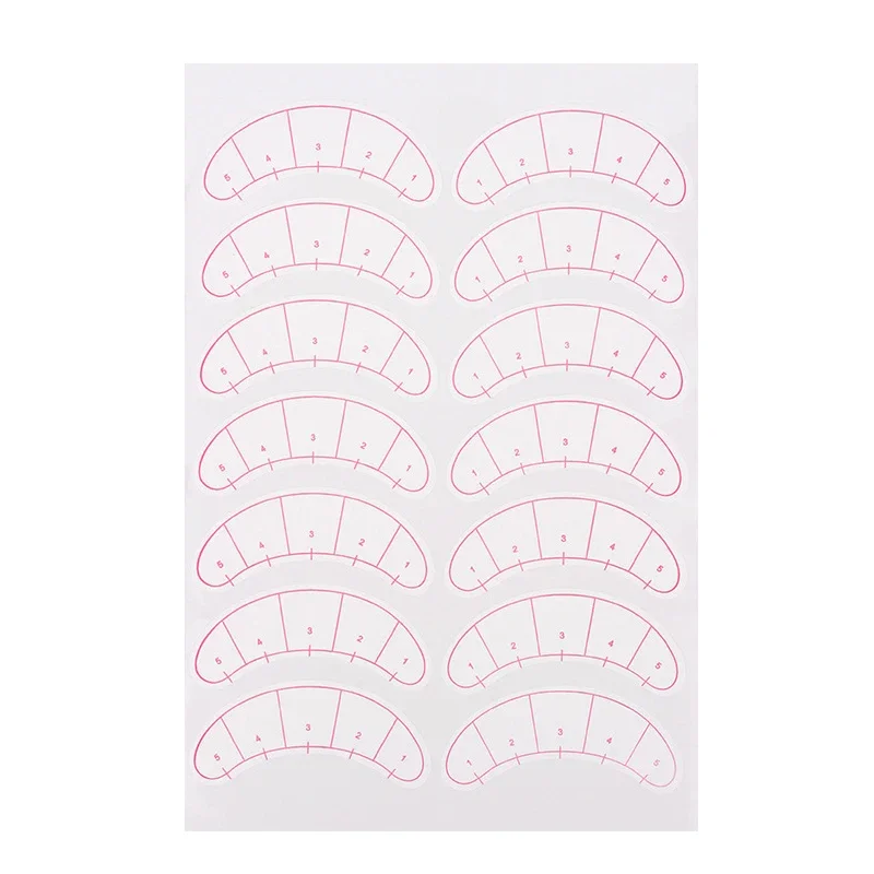 Eyelash Under Eye Pads Paper Patches Lash Eyelash Extension Practice Eye Tips Eye Sticker Wraps Makeup Tools 70pairs/bag