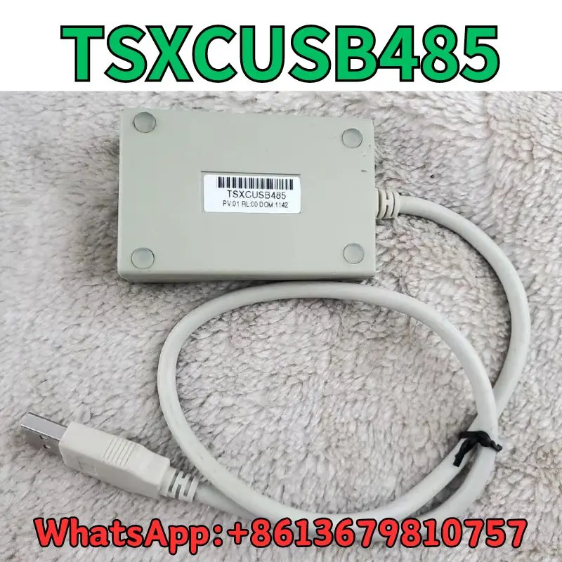 Cable PLC TSXCUSB485 usado, prueba OK, envío rápido