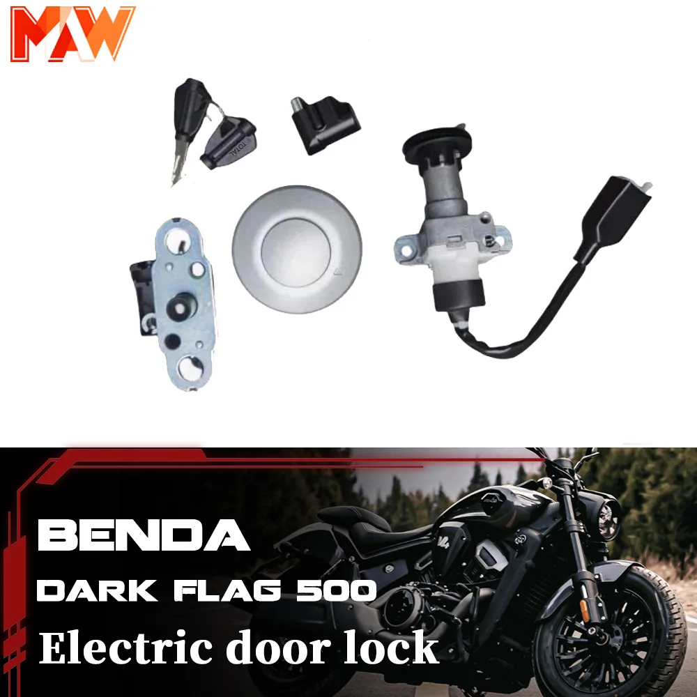 para-cerradura-de-motocicleta-benda-dark-flag-500-cerradura-de-puerta-electrica-tapa-de-tanque-de-combustible-cerradura-de-direccion-accesorios-de-llave-de-interruptor-originales