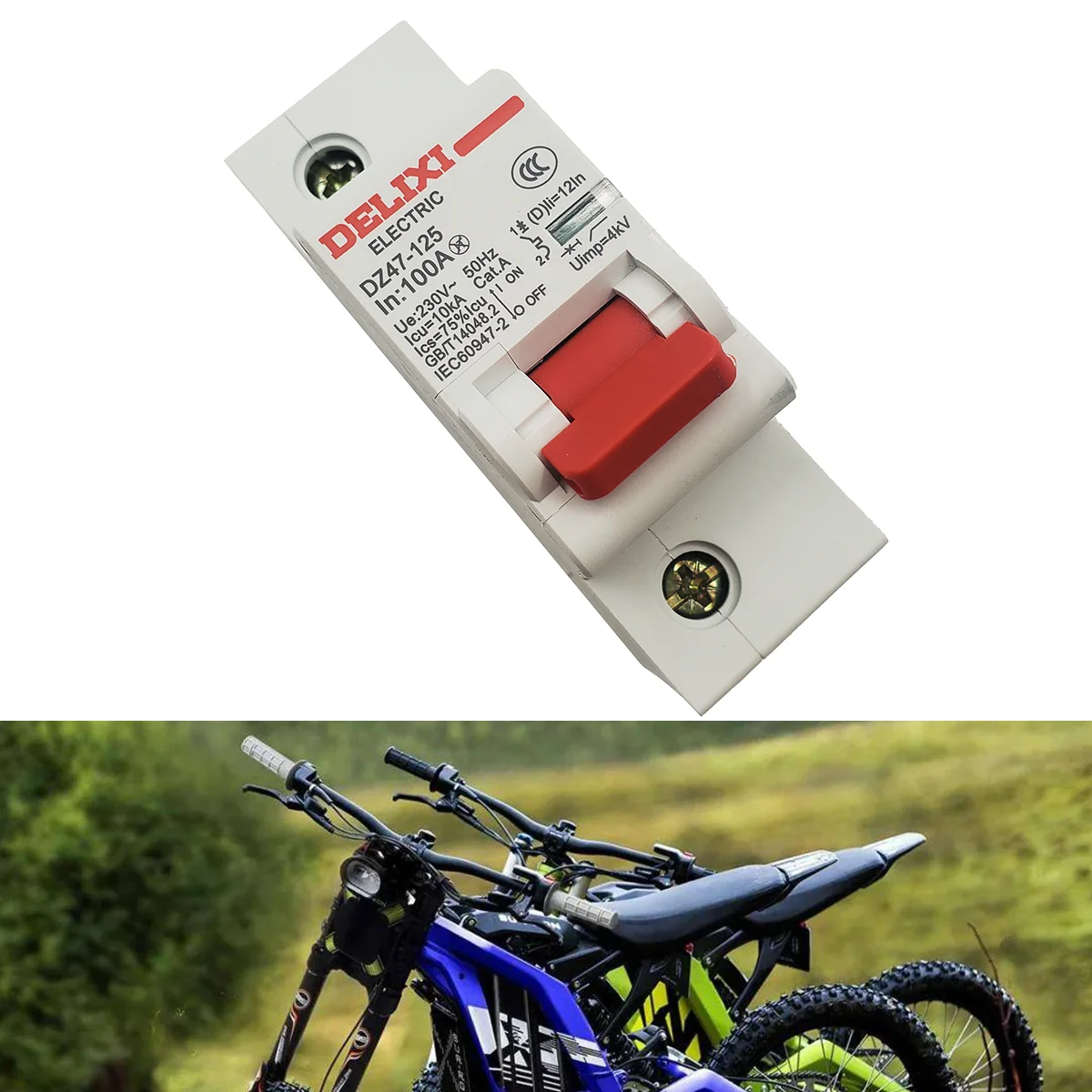 Выключатель питания мотоцикла, переключатель батареи, переключатель воздушной остановки, стартовый переключатель для Sur-Ron Surron Sur Ron светильник Bee S X OFF-Road Выключатель питания мотоцикла, переключатель батареи, переключатель воздушной остановки, стартовый переключатель для Sur-Ron Surron Sur Ron светильник Bee S X OFF-Road