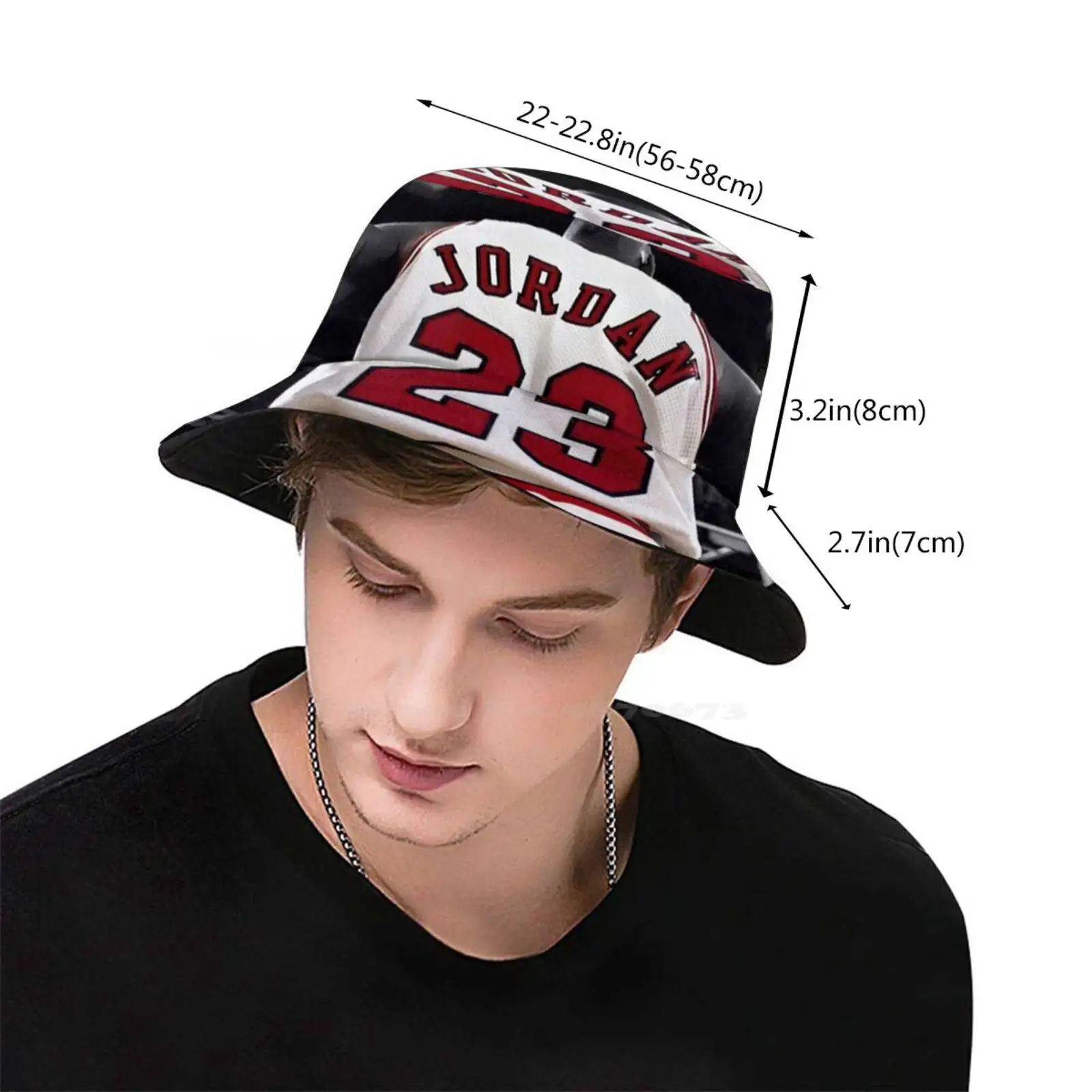 Michael 23 Unisex Fisherman Hats Cap Sports Mike Shoes Final Greatest James Michael Mj Basketball Basketball American Icon