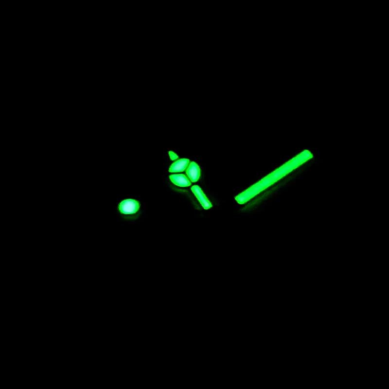 Watch Hands Needles Fit Submariner GMT Rlx Watch Parts For NH35 NH36 Movement SKX007 6105 Tuan Canned With Green Luminous