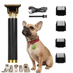 Professional Dog Hair Clipper Rechargeable Grooming Kit Pet Hair Trimmer Low-Noise Cat Shaver Cutting Machine