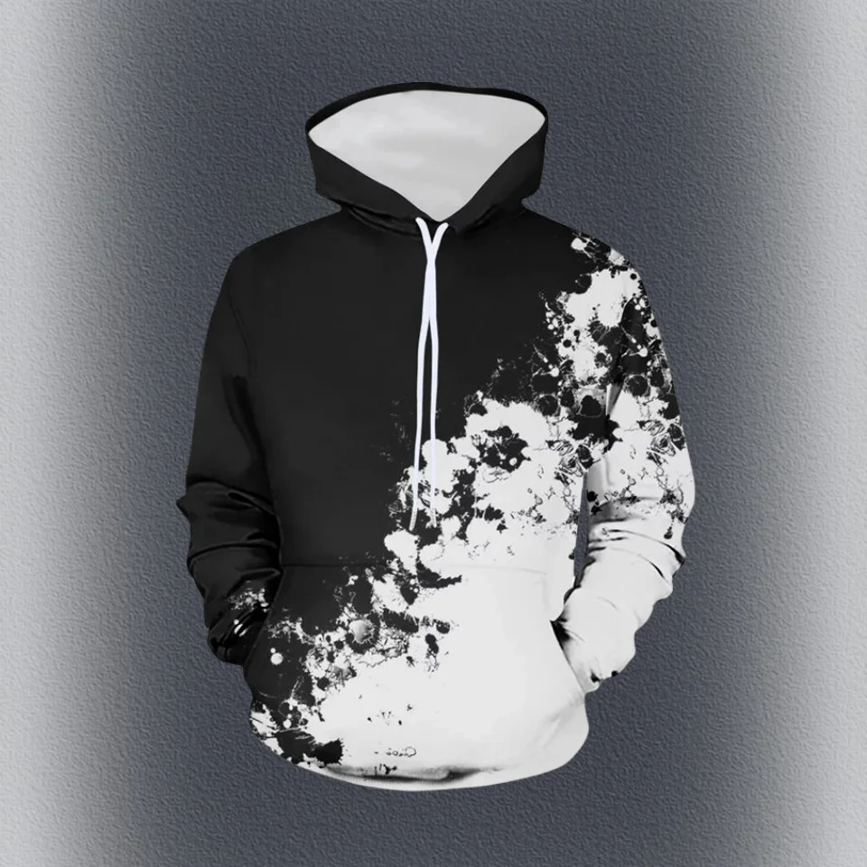 

New Fashion 3D Graphic Casual Hoodie Men Y2k Tops Women Outdoor Street Hoodie Gym Sweatshirt Kid Oversize Harajuku Casual Hooded