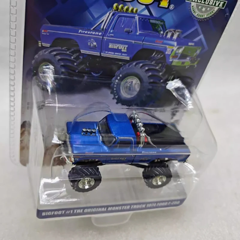 

Зеленый свет, масштаб 1:64 1974, модель грузовика F-250 Bigfoot # Готовый продукт моделирования из сплава 1: Коллекция хобби 29934.