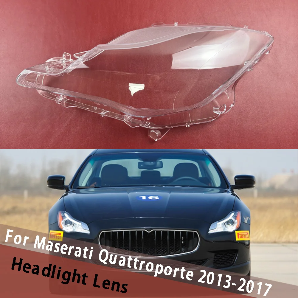 

For Maserati Quattroporte 2013 2014 2015 2016 2017 Headlight Housing Lamp Cover Lampshade Shell Headlamp Lens Shade Plexiglass
