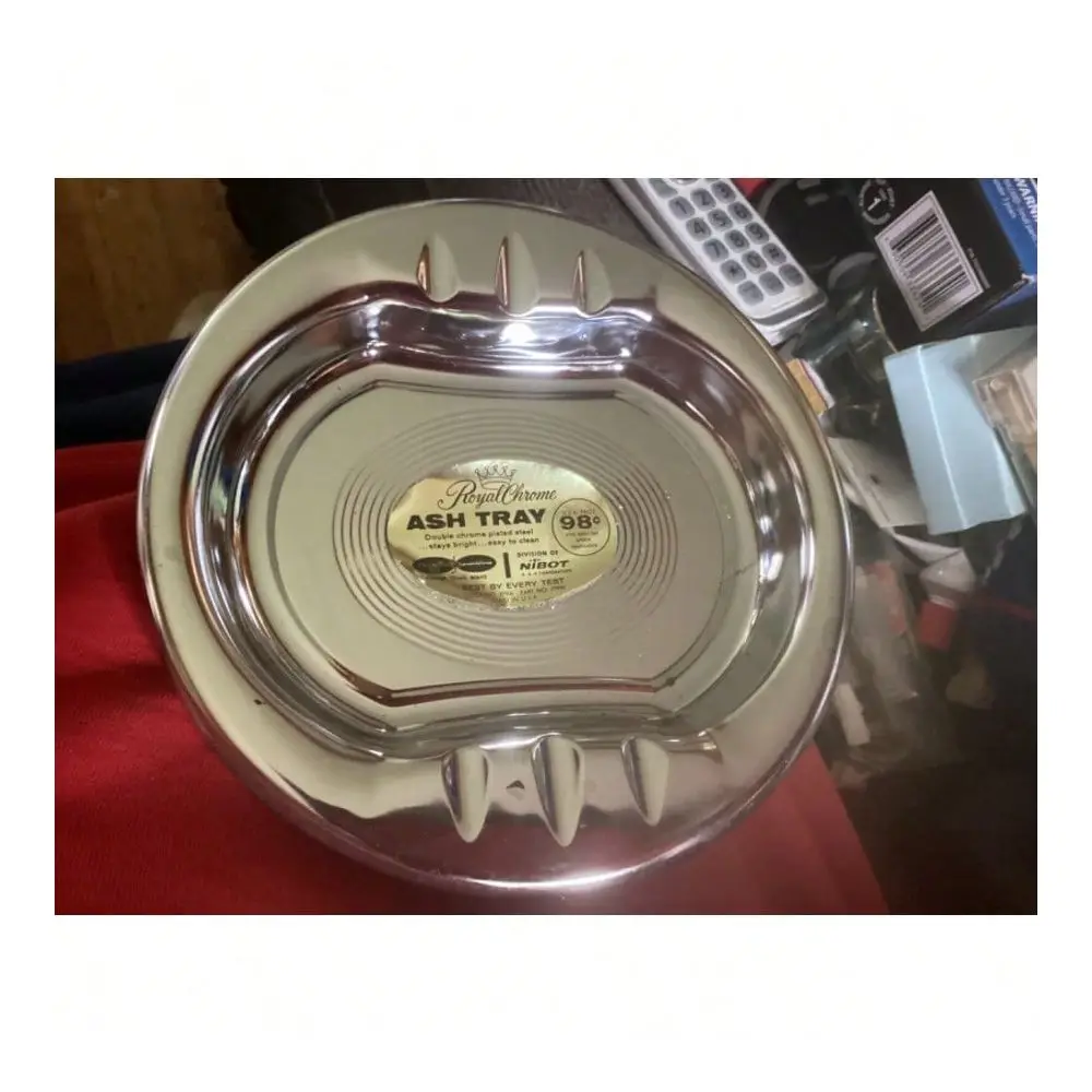 

779A Royal Chrome Ashtray New Old Stock