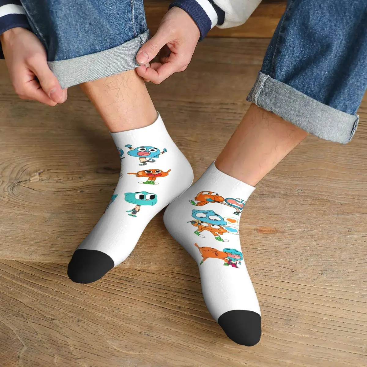 

Gumball Socks Harajuku High Quality Stockings All Season Socks Accessories for Man's Woman's Birthday Present