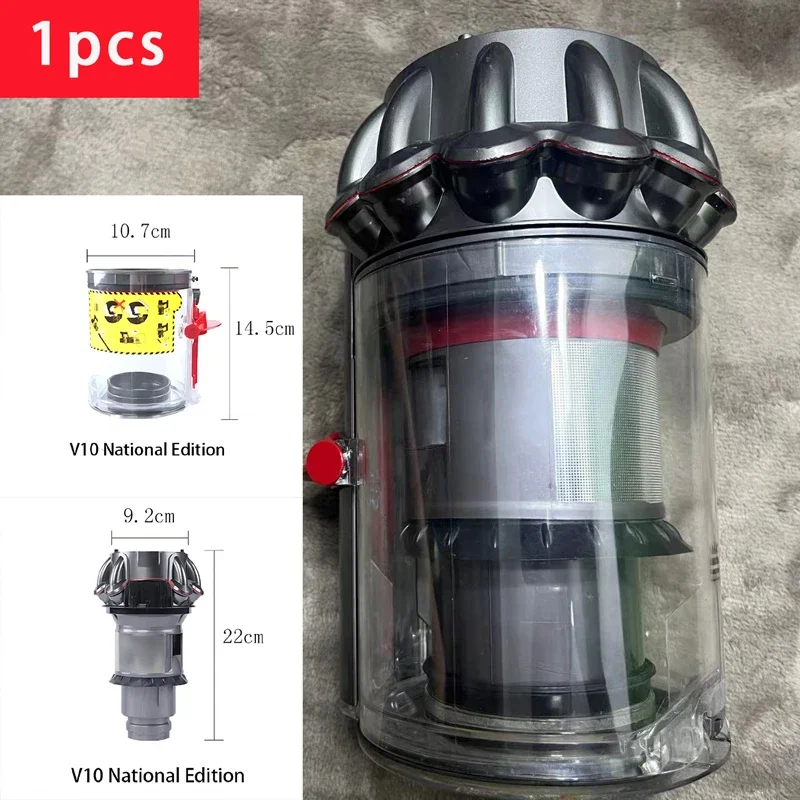 Original For Dyson V10 Motor cyclone filter bucket Accesories dust bucket dust cup garbage bin Replacement Spare Parts