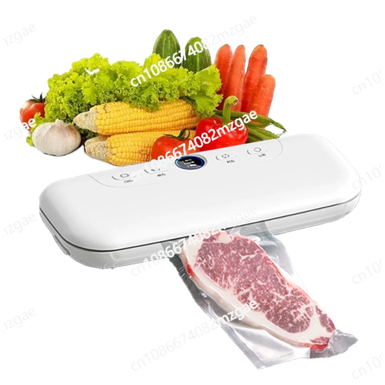 

Kitchen Household Automatic Portable Electric Food Vacuum Sealing Machine Mini Vacuum Food Sealing Machine