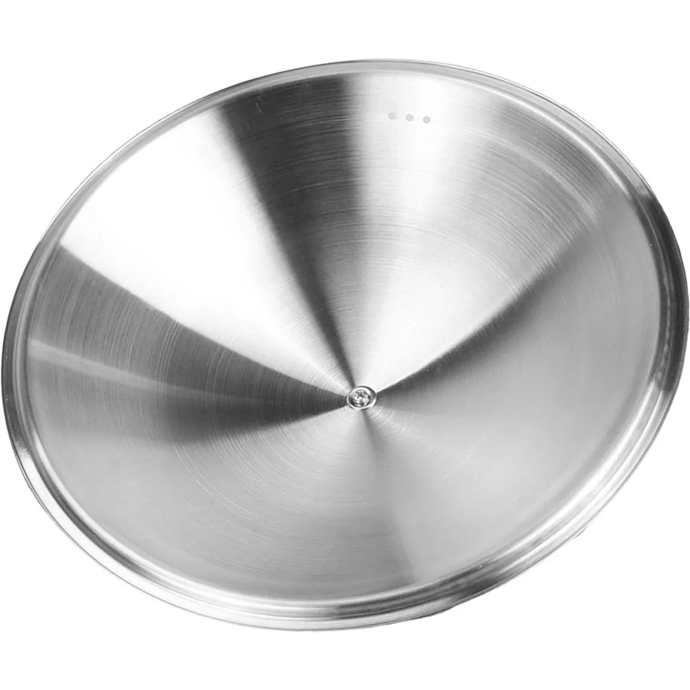 

Thickened Stainless Steel Pot Lid 34cm 36cm Heat Resistant Cover For Stockpot Saucepan Metal Universal Pan Lids Cookware