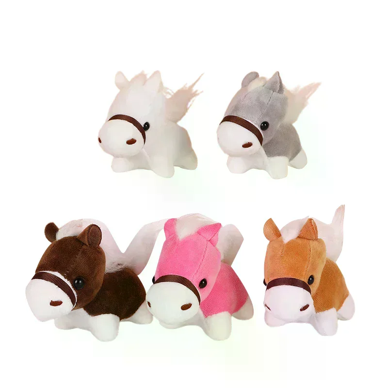 1 stks speelgoed pluche dier kawaii ornamenten bulk speelgoed sleutel hangende decor pp katoen sleutelhanger