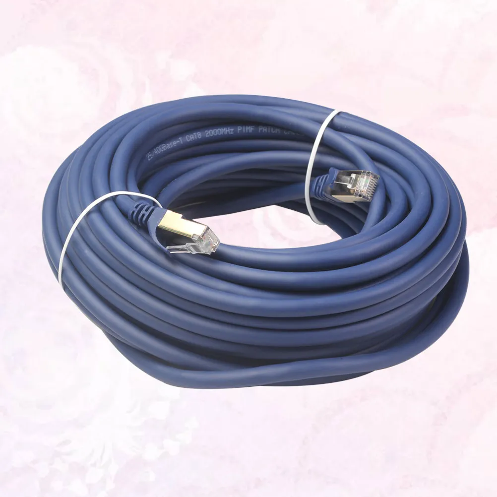 10 Meter Cat8 Ethernet Network Cable 25gbps Rj45 Cord High Speed Internet Connection Cable Ethernet Cord