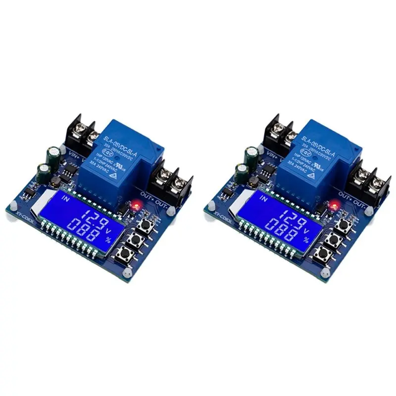 M11K-2X XY-CD63L 30A Battery Charge Discharge Controller Low Voltage Cut Off Switch Undervoltage Overvoltage Protection