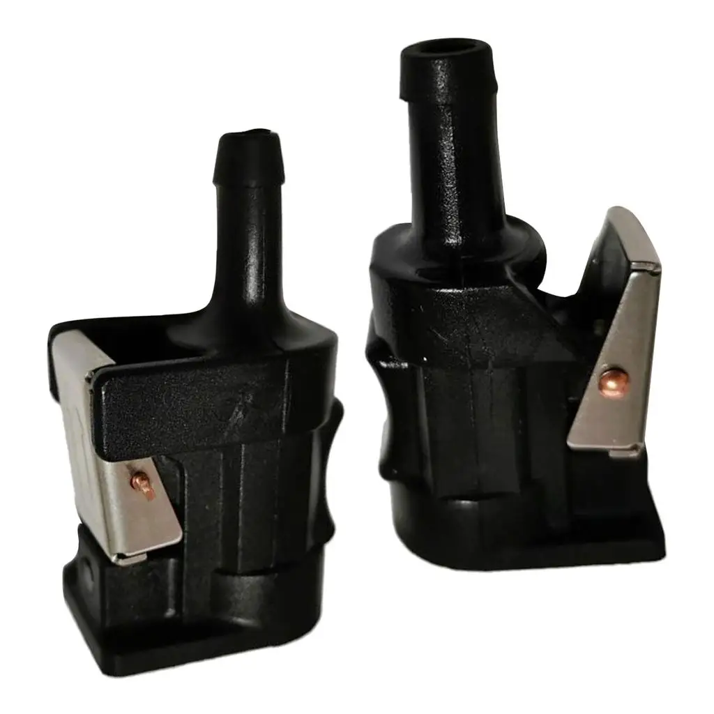 

2x FEMALE/MALE for Outboard Fuel Line Connector 8mm Engine End OEM