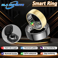 Smart Ring Newest Intelligent Wearable Device For Men Women Bluetooth Heart Rate Blood Pressure Monitoring Waterproof SmartRing