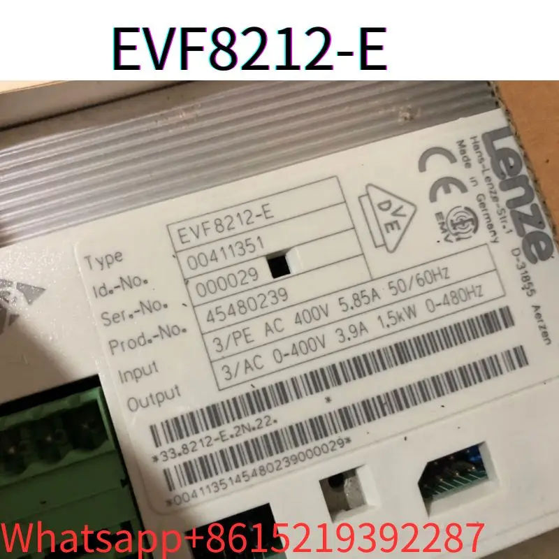 second-hand Inverter EVF8212-E 1.5KW 380V tested ok Fast Shipping