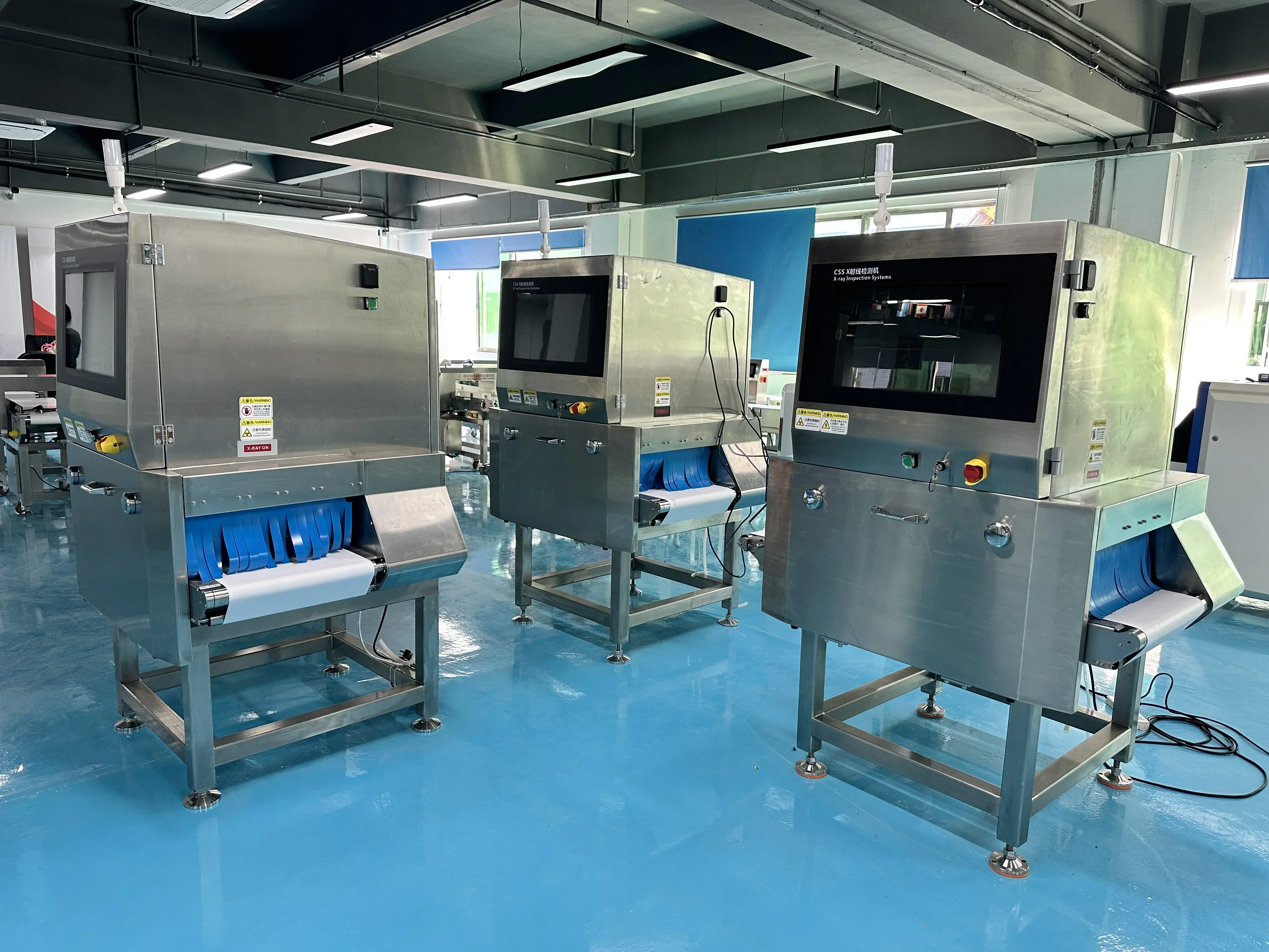 Salmon Chicken Feet Sauce Aluminum Foil Packaging Products X-ray Foreign Object Detector Food X-ray Inspection Machine