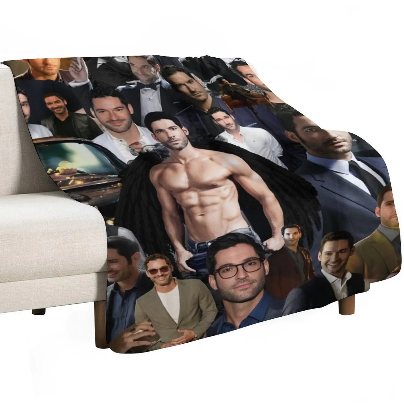 Tom Ellis Throw Blanket Stuffeds For Baby For Decorative Sofa anime Picnic Blankets Sofas Of Decoration Blankets