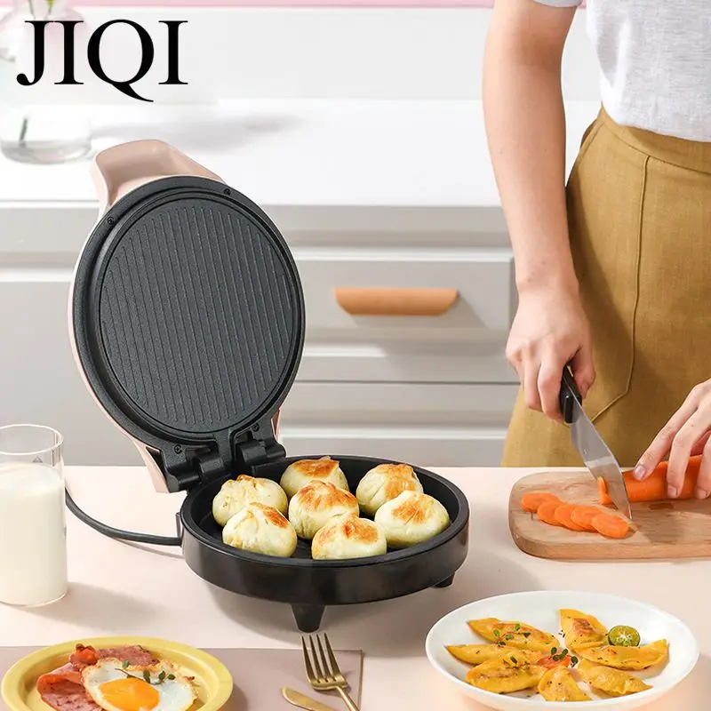 Mini Thermostatic Electric Baking Pan Double-side Heating Dual Control Grill Deepening Hover Electricity Cake Clang Make Pancake