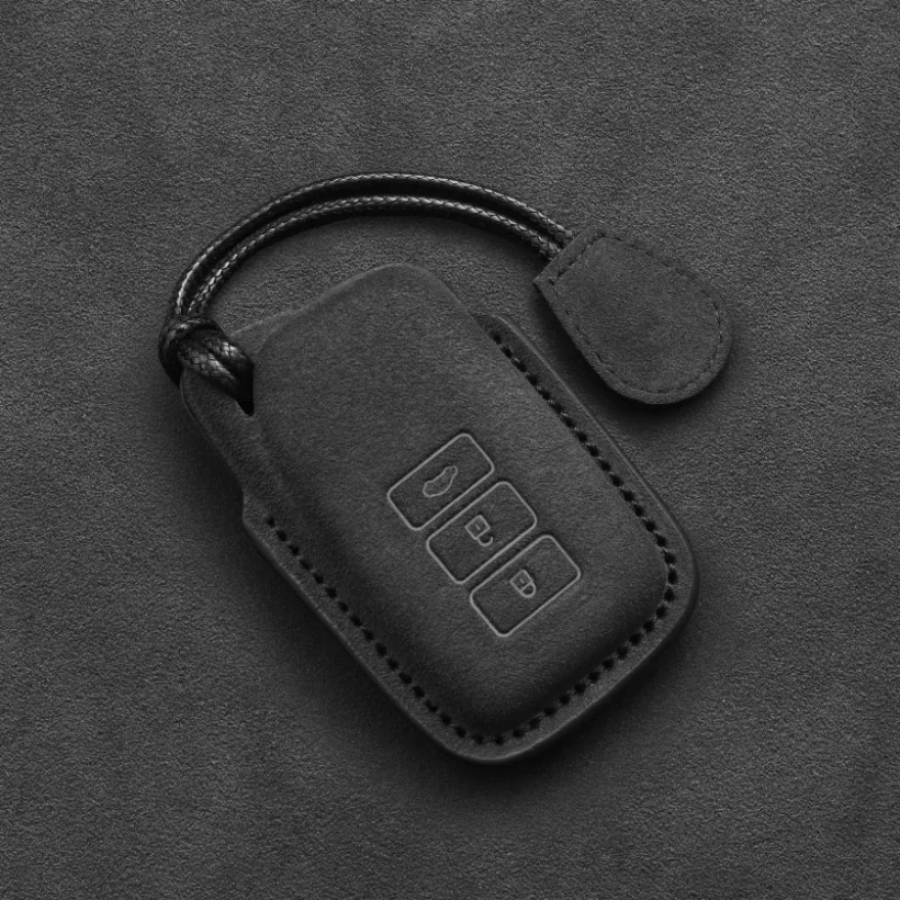 Car Key Leather Case For Lexus NX IS RX ES GX LX LS UX GS 200 260 300 350 NX200 NX300 RX350 ES300 2/3 Button Suede Accessories