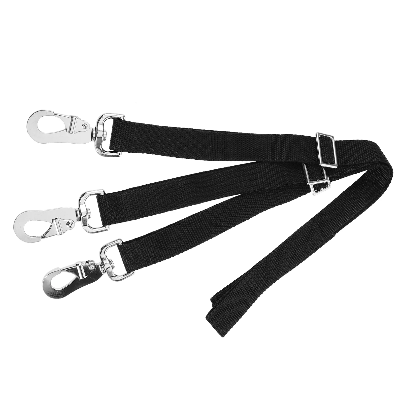 3pcs Adjustable Nylon Belt Bucket Strap Fixed Rope for Outdoor Feeding Durable Stud-farm Supply Hay Net Hanging Rope