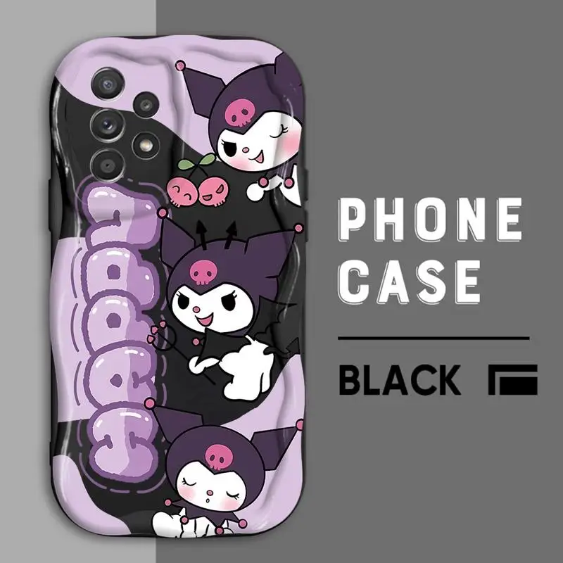 Mijn Melodie Kuromi Sanrio Telefoonhoesje Voor Samsung Galaxy A20 A31 A 04S A 20S A50 A10 A 05S A04e A71 A03 A 21S A04 A51 A30 Zachte Cover