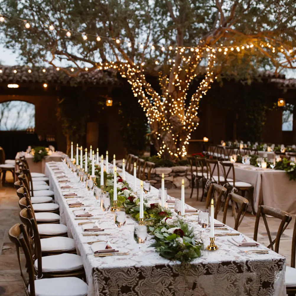 

1 set Led Lamp Long Luminous Flameless Candles For Xmas Wedding Party Decor Smokeless Electronic Wax Light Safe Plastic