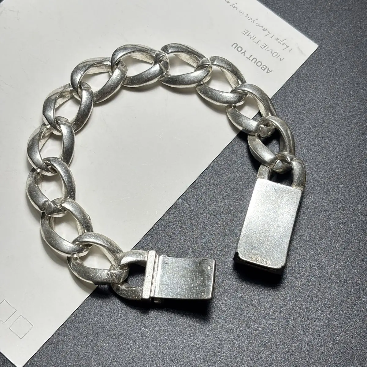 Silver Hand Cast Chinese Tibetan silver Miniature Statue Bracelet Classical Design Unique Gift for Her Collection Jewelry