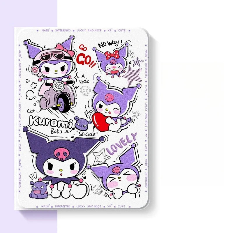 

Kawaii Sanrio Case for 2025 A16 Air7 Mini7 Ipad Tablet Cases 11th Gen 10th 10.9in Air4 5 Protective Case Pro 22 21 9th Cover