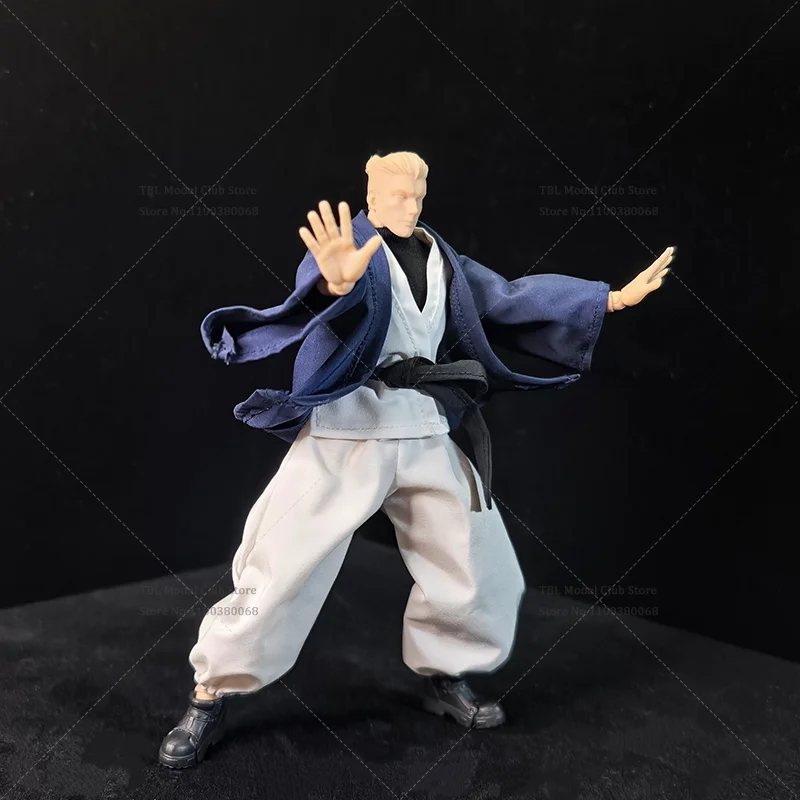 ملابس رجالية بمقياس 1/12 Gosan-ke Gojo Satoru VS Ryomen Sukuna Shinjuku Kessen For SHF Romankey 6 بوصة جندي شخصيات الحركة #2