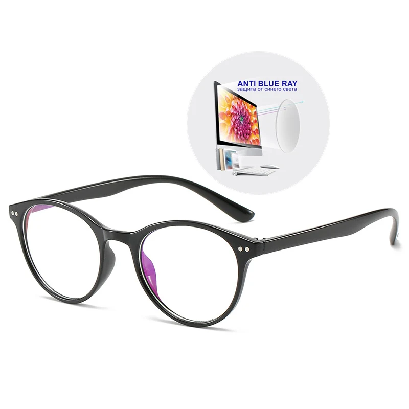 Photochromic Or Blue Light Blocking lenses Myopia Glasses -0.5 To -10 Women Men Prescription Spectacles For Nearsighted F039