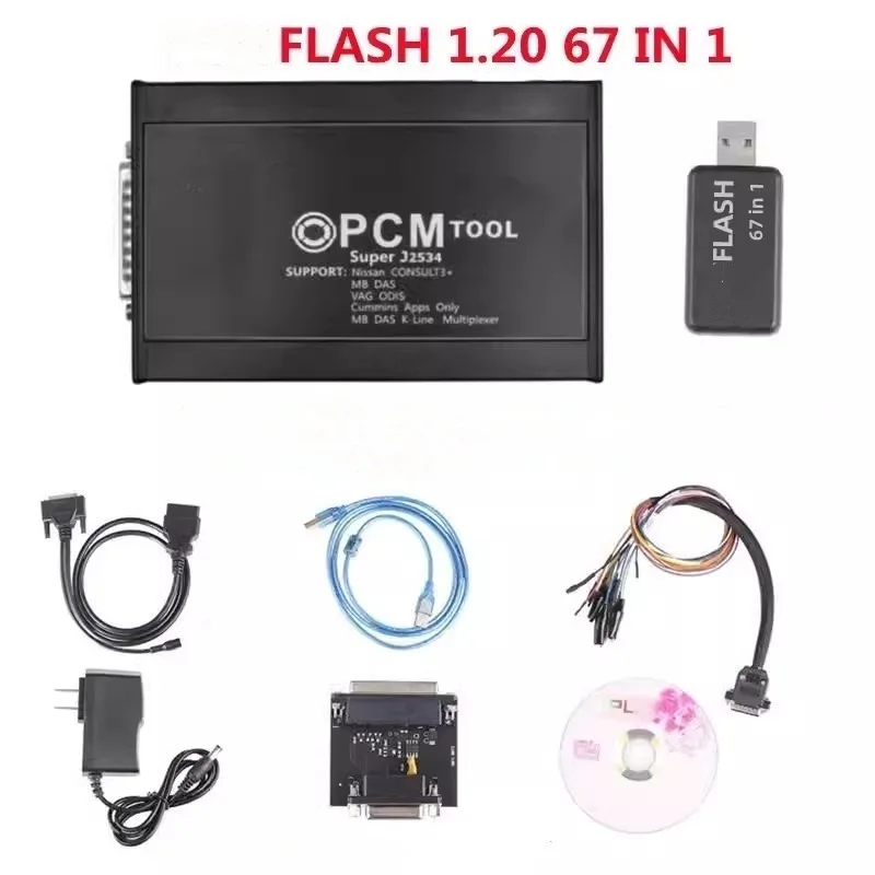 PCMFLASH 67IN1 1.20 KTMflash V1.21 ECU Programmer OBD BENCH BOOT