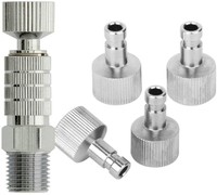 JOYSTAR Airbrush Quick Disconnect Coupler Release Fitting Adapter Kit with 5 pcs 1/8\