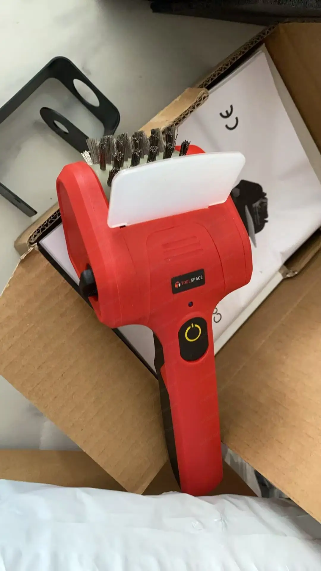 

Electric Wire Brush, BBQ Cleaning, Bathroom Bath Tile Dual-purpose Brush