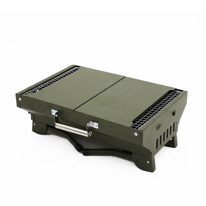 

Outdoor Foldable Portable with handle Barbecue Grill Charcoal Camping Barbecue Grill Easy to use